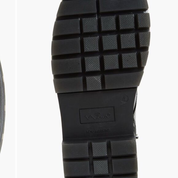 Vibram Shiny Black Kids Boots - Picture 6 of 7